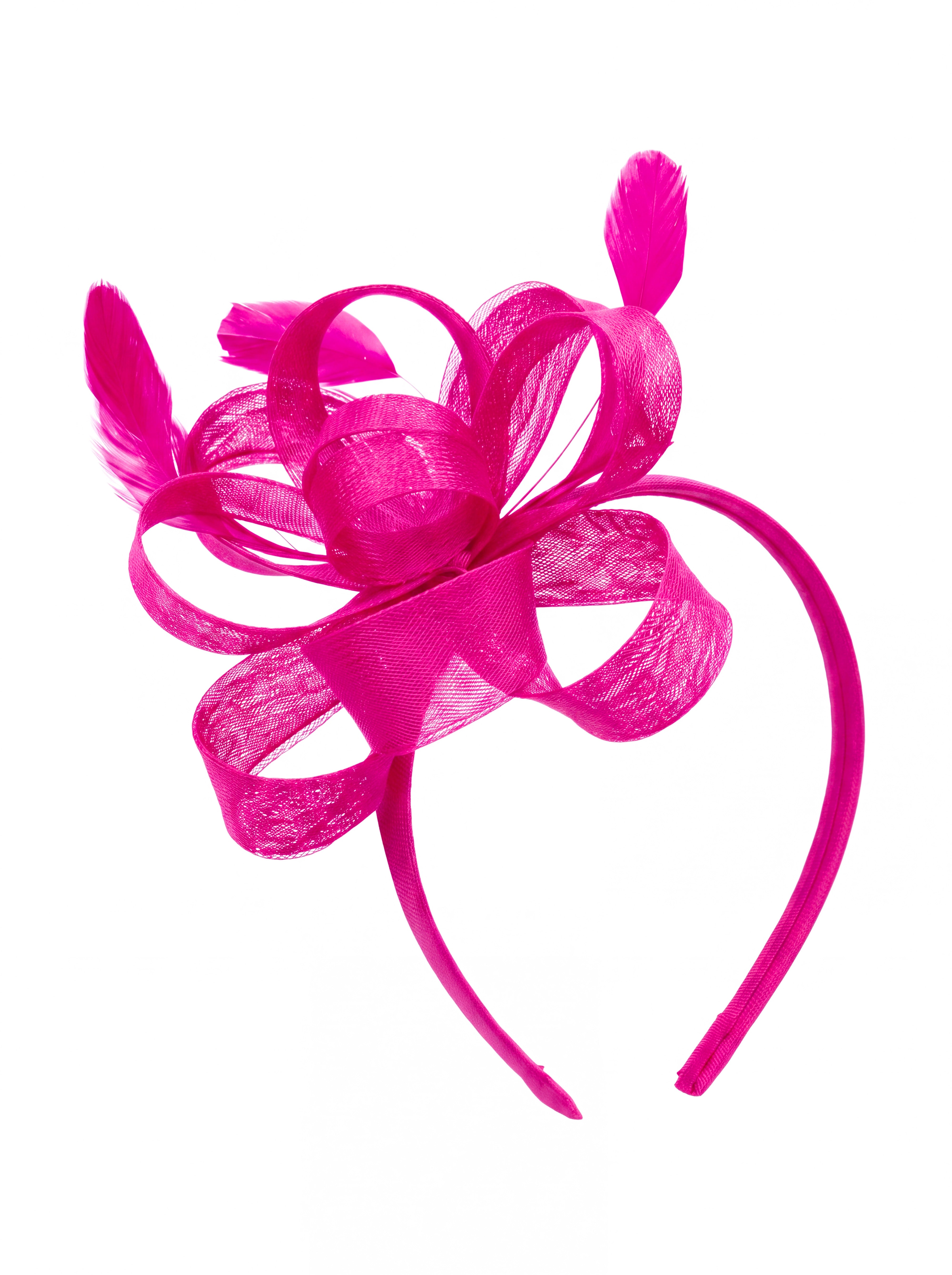 Feather Loop Fascinator Headband fo Royal Ascot & Race Day