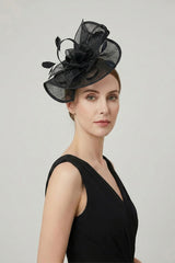 Ladies Disc Fascinator Hat for Weddings & Ascot