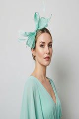 Sculpted Twist Mesh Fascinator Headband