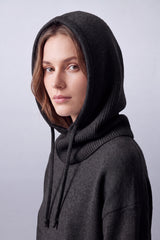 Soft Knitted Balaclava Hood – 2-in-1 Hat & Scarf