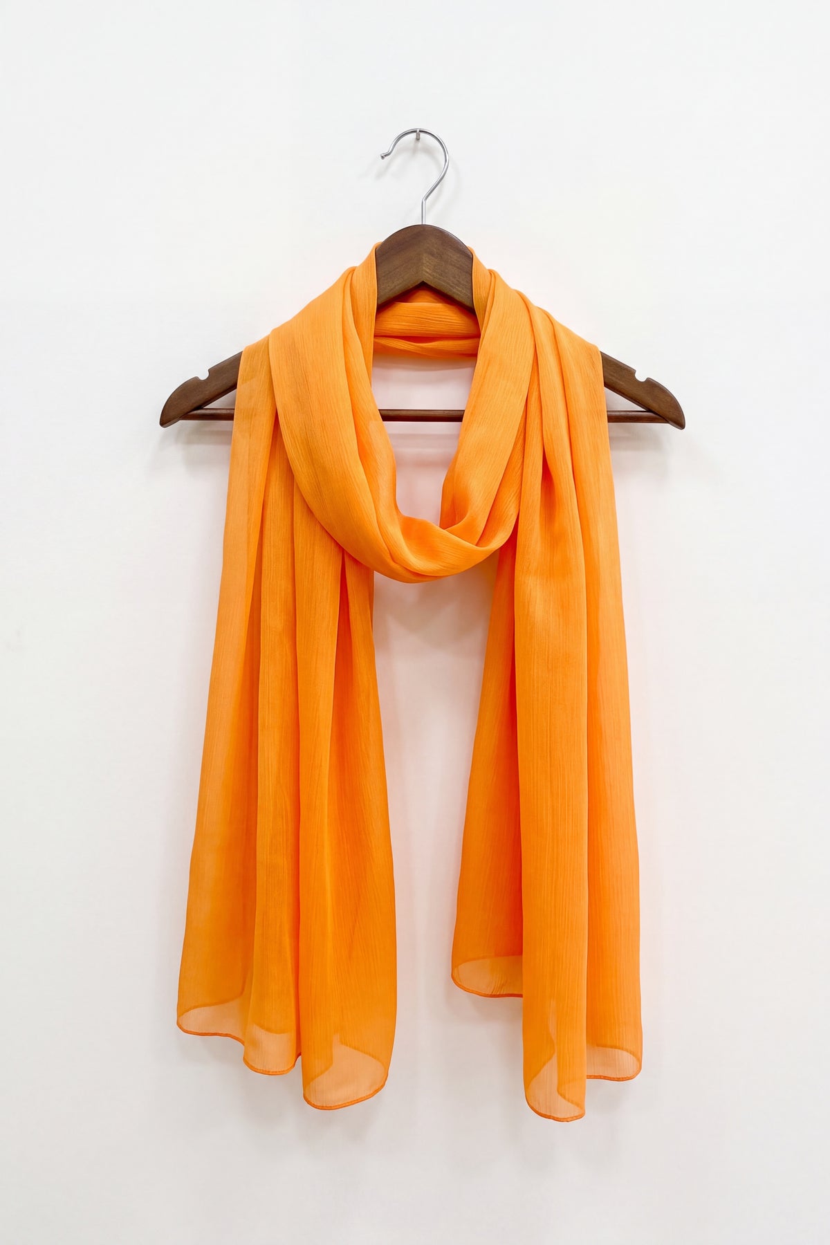 Soft Plain Coloured Silky Mix Scarf