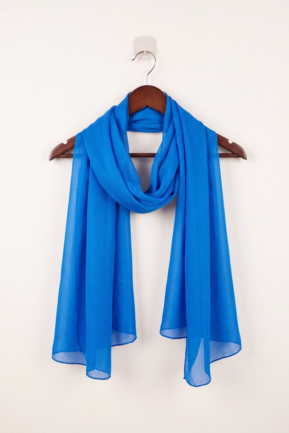Soft Plain Coloured Silky Mix Scarf