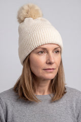 Women’s Winter Cosy Pom Pom Winter Beanie
