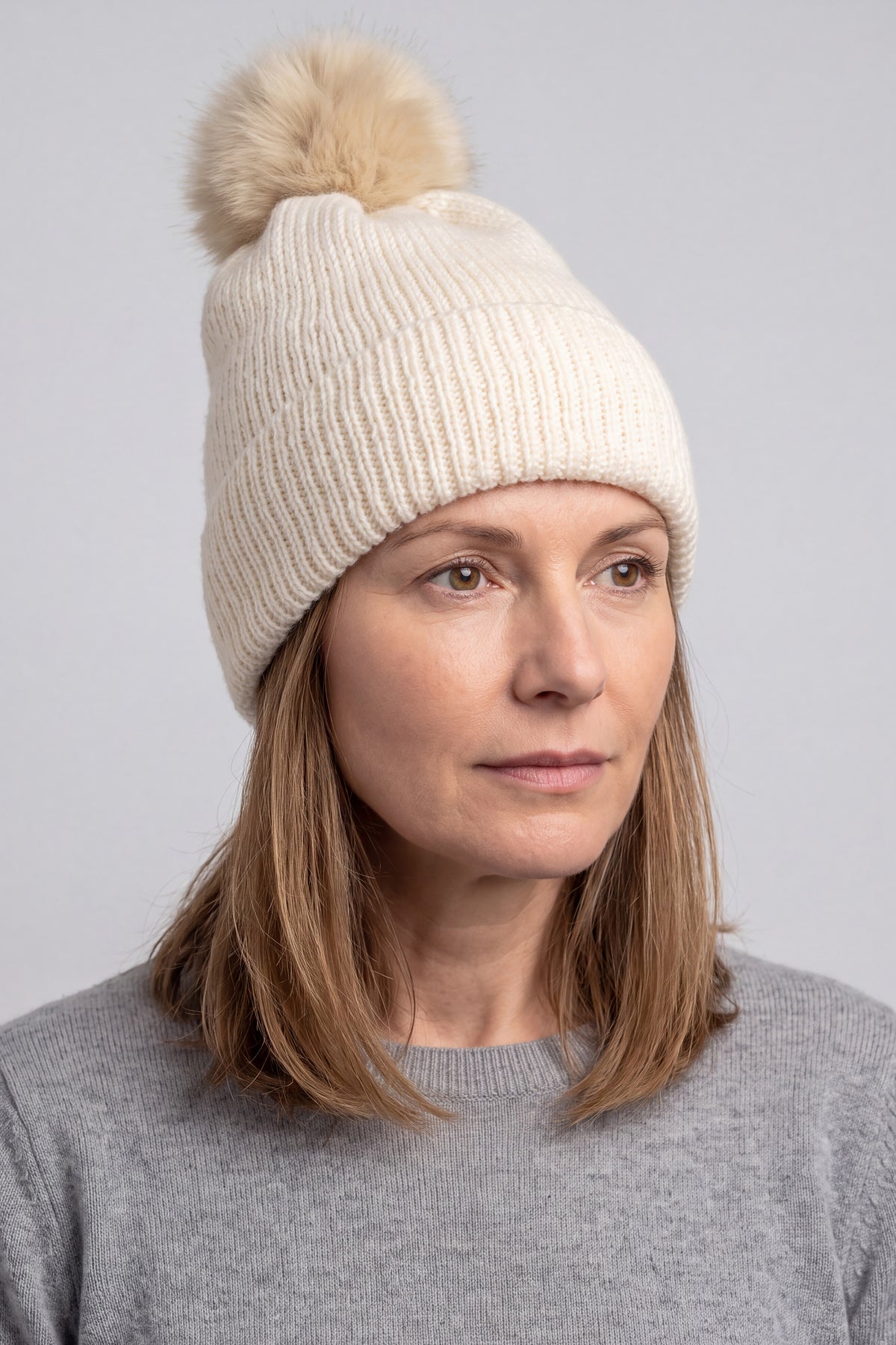 Women’s Winter Cosy Pom Pom Winter Beanie