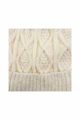 Women’s Winter Cosy Cable Knit Pom Pom Hat