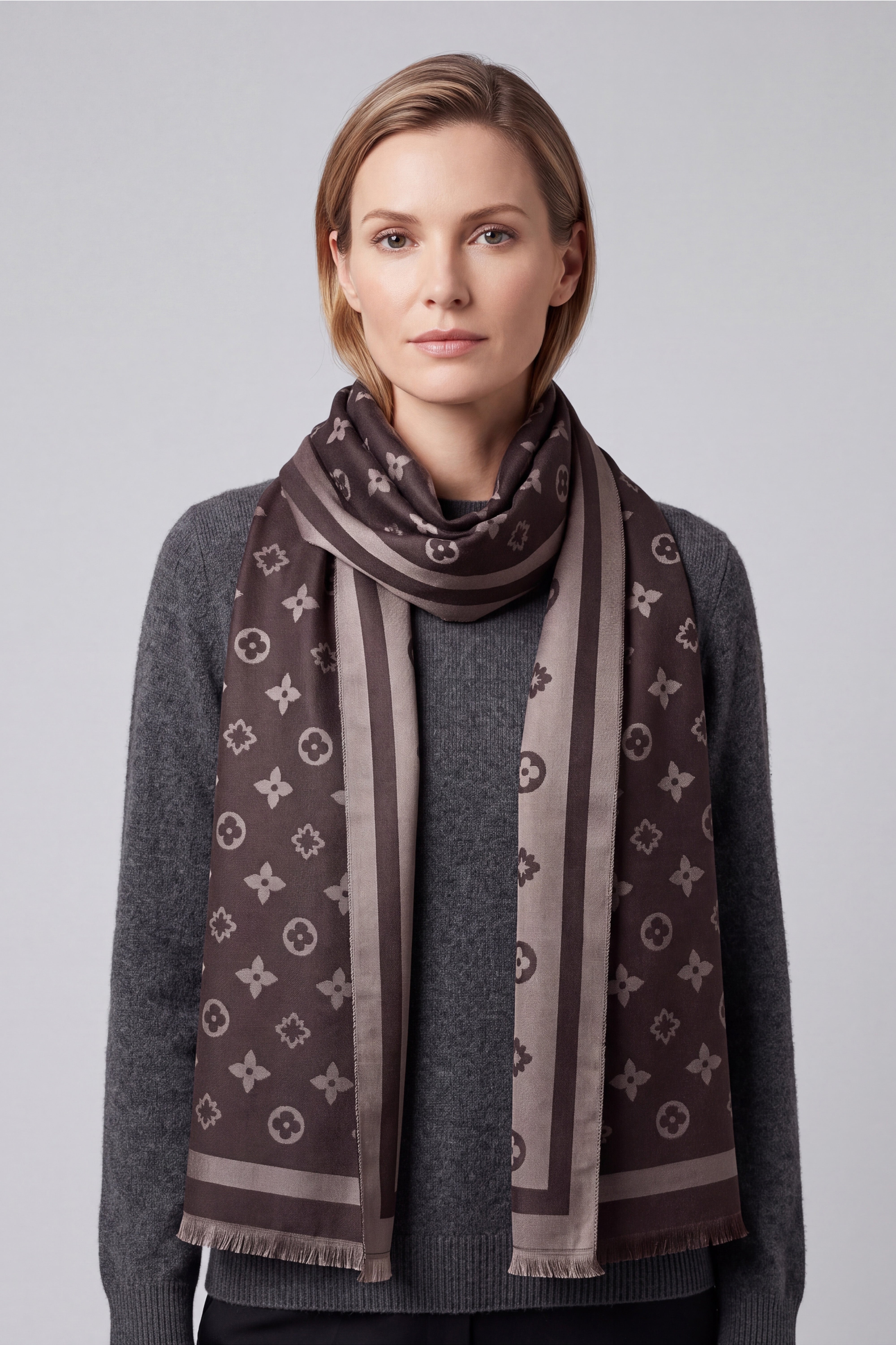 Women’s Floral Pattern Everyday Scarf