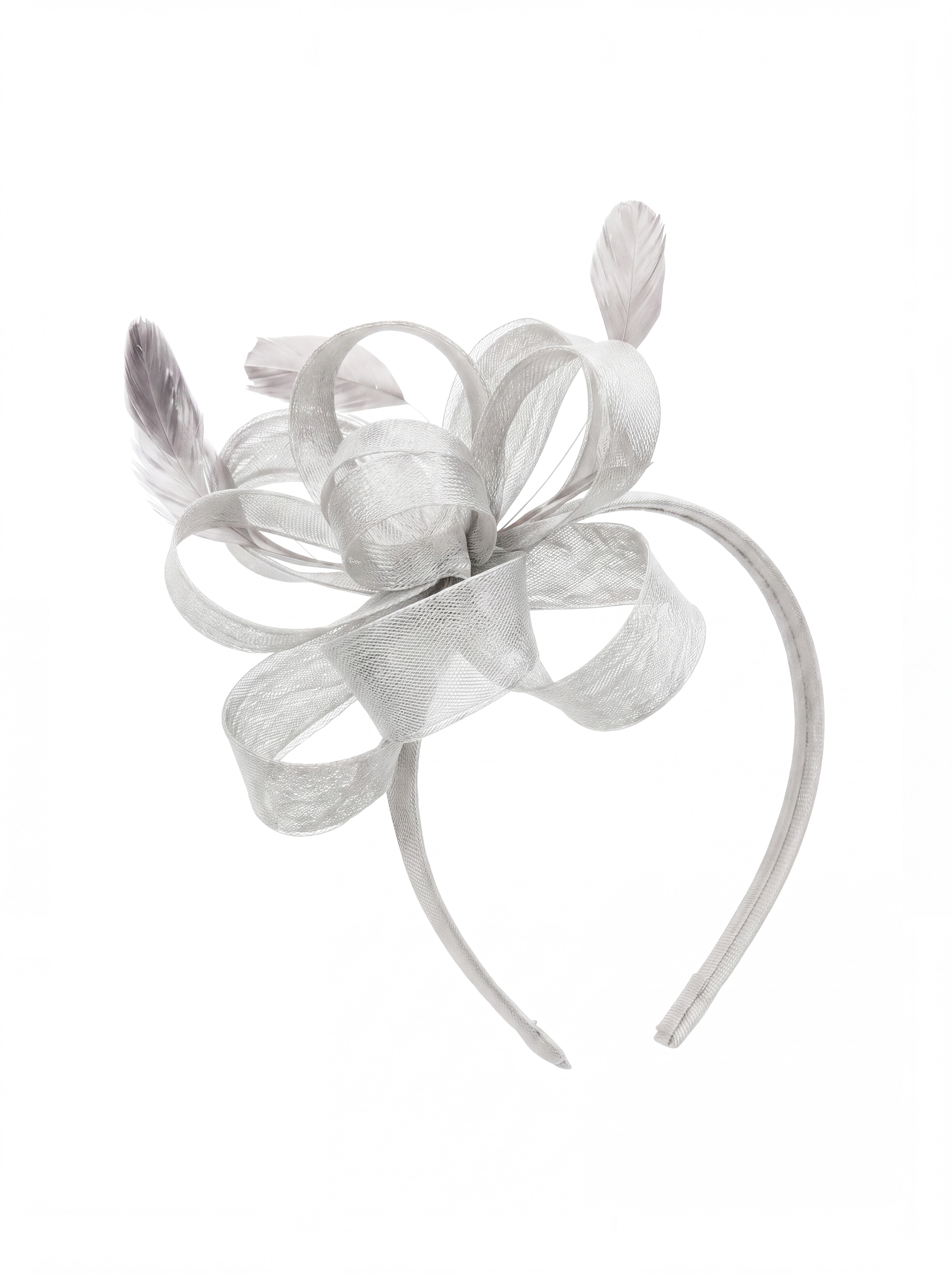 Feather Loop Fascinator Headband fo Royal Ascot & Race Day