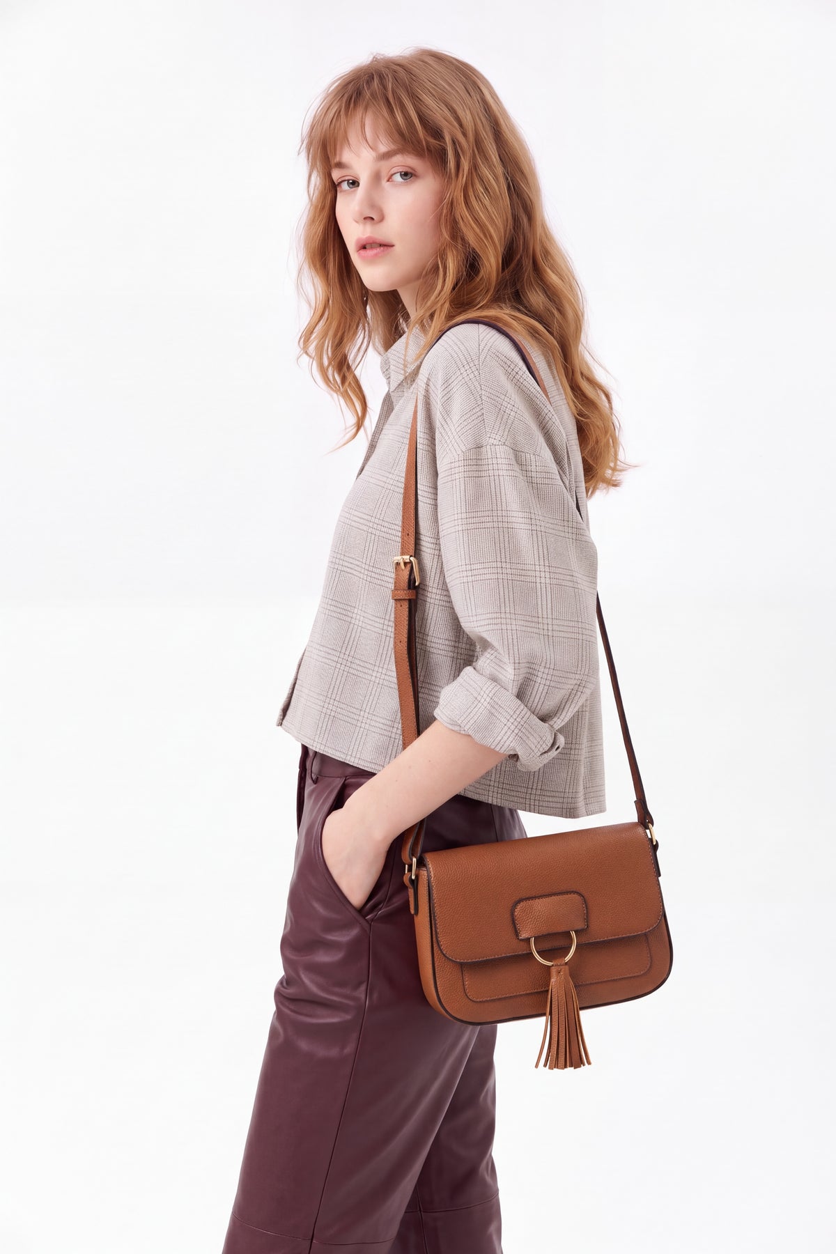 Women’s Soft Suede Hobo Bag with Adjustable Shoulder Strap