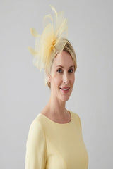 Elegant Floral Mesh Fascinator Headband