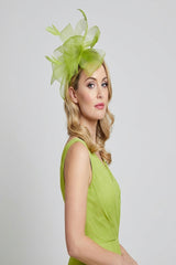 Elegant Floral Mesh Fascinator Headband