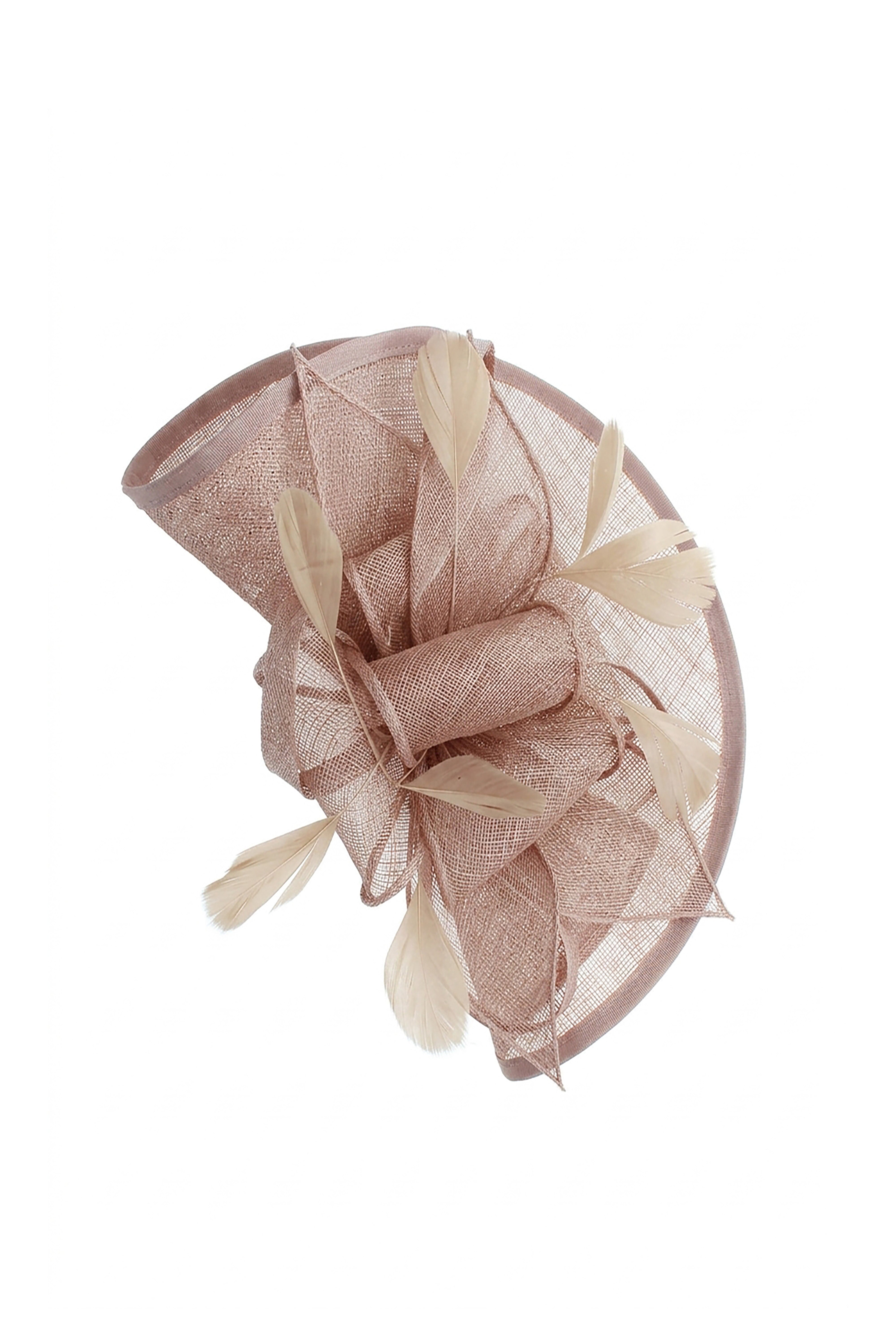 Ladies Disc Fascinator Hat for Weddings & Ascot