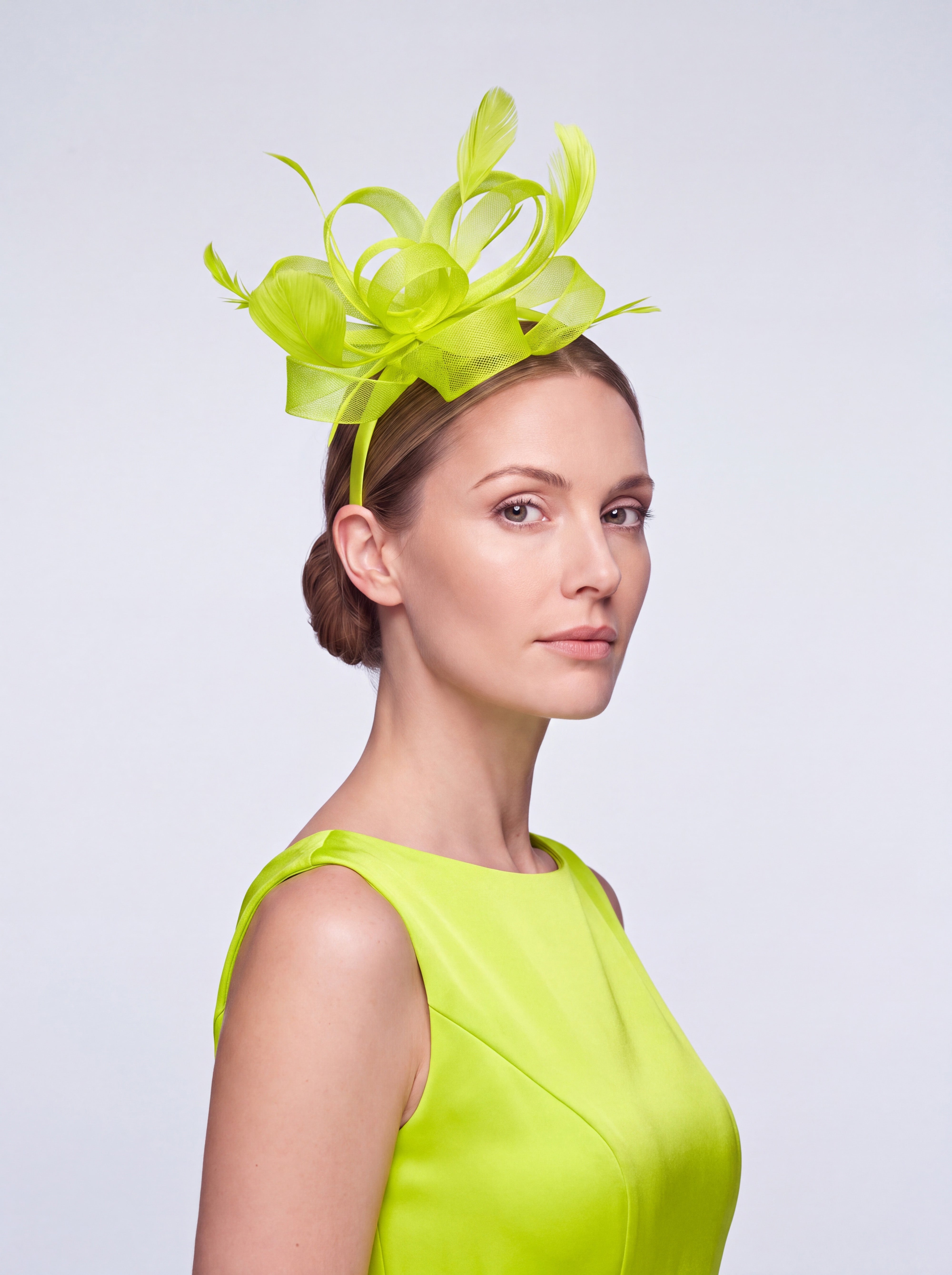 Feather Loop Fascinator Headband fo Royal Ascot & Race Day