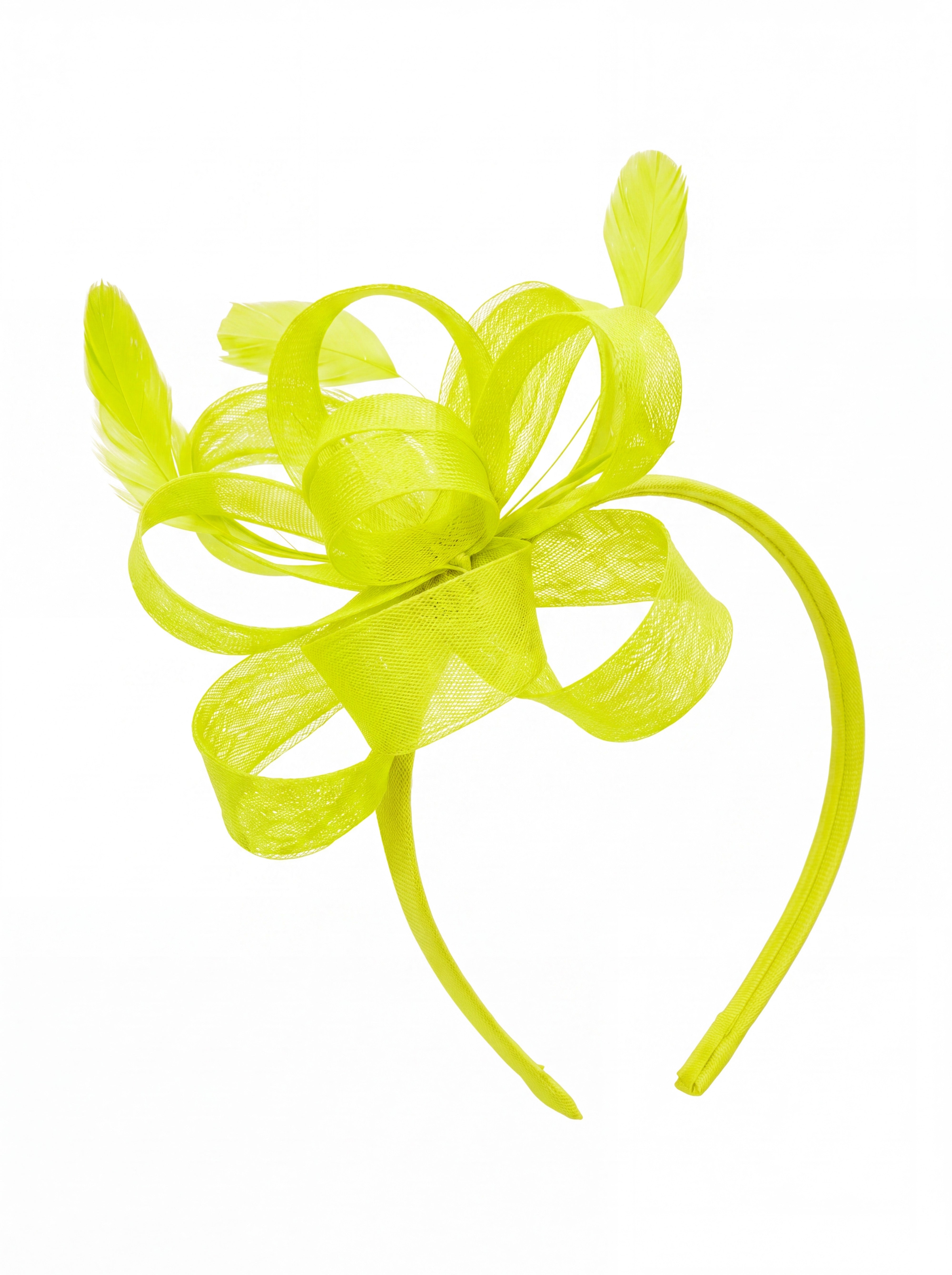 Feather Loop Fascinator Headband fo Royal Ascot & Race Day