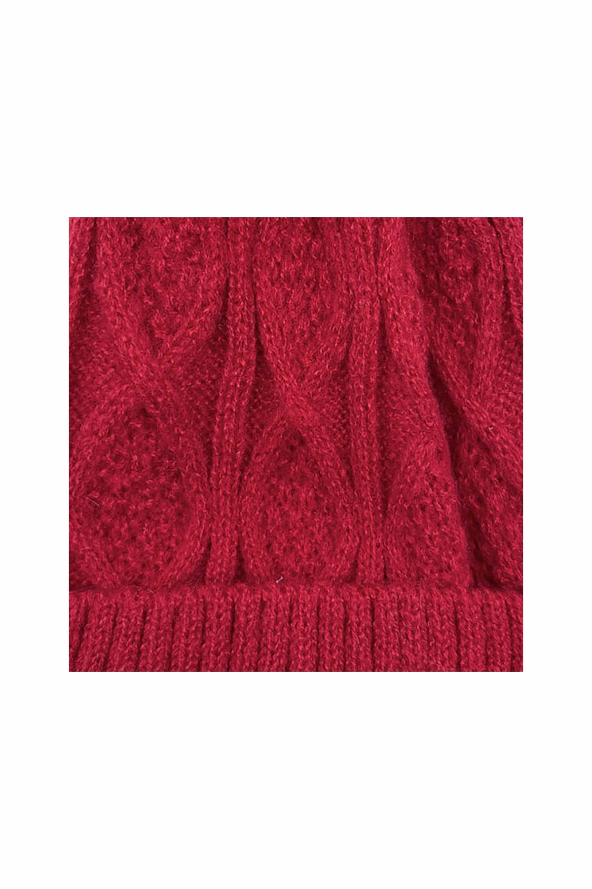 Women’s Winter Cosy Cable Knit Pom Pom Hat