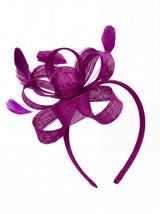 Feather Loop Fascinator Headband fo Royal Ascot & Race Day