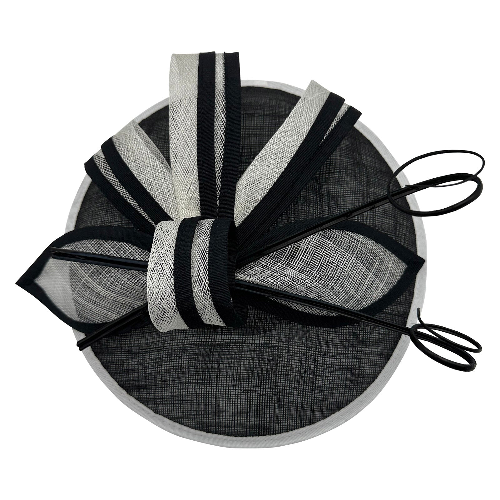 Two Tone Loop Detail Occasion Fascinator