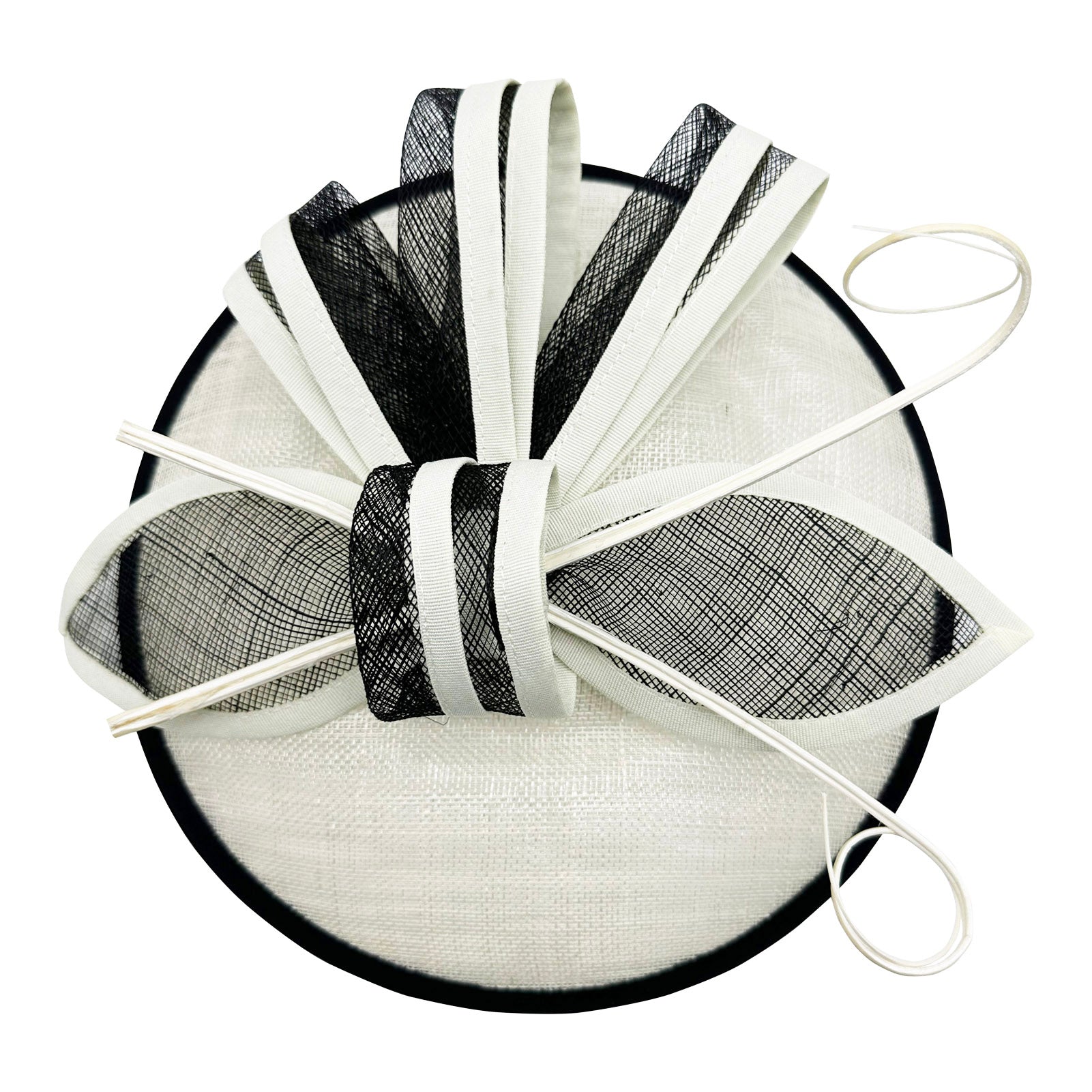 Two Tone Loop Detail Occasion Fascinator