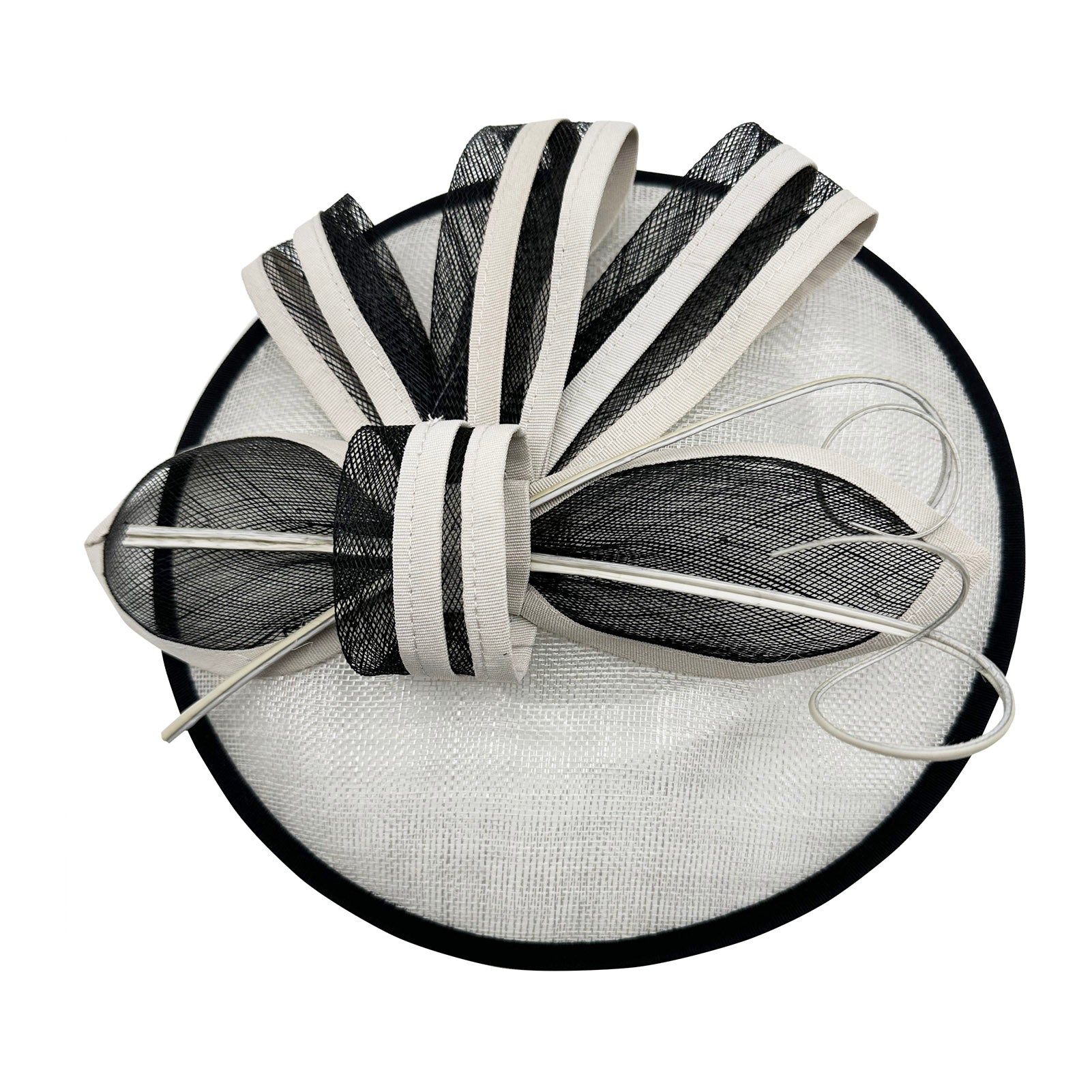 Two Tone Loop Detail Occasion Fascinator