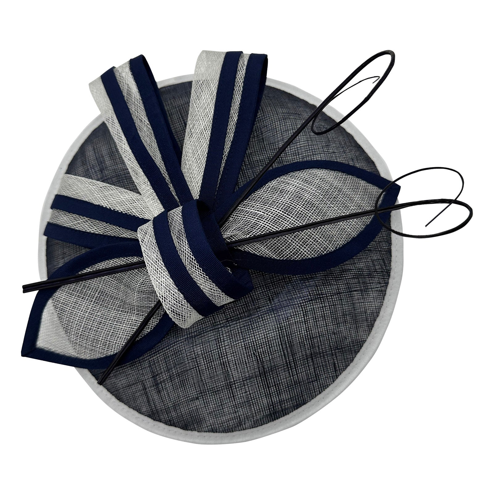 Two Tone Loop Detail Occasion Fascinator