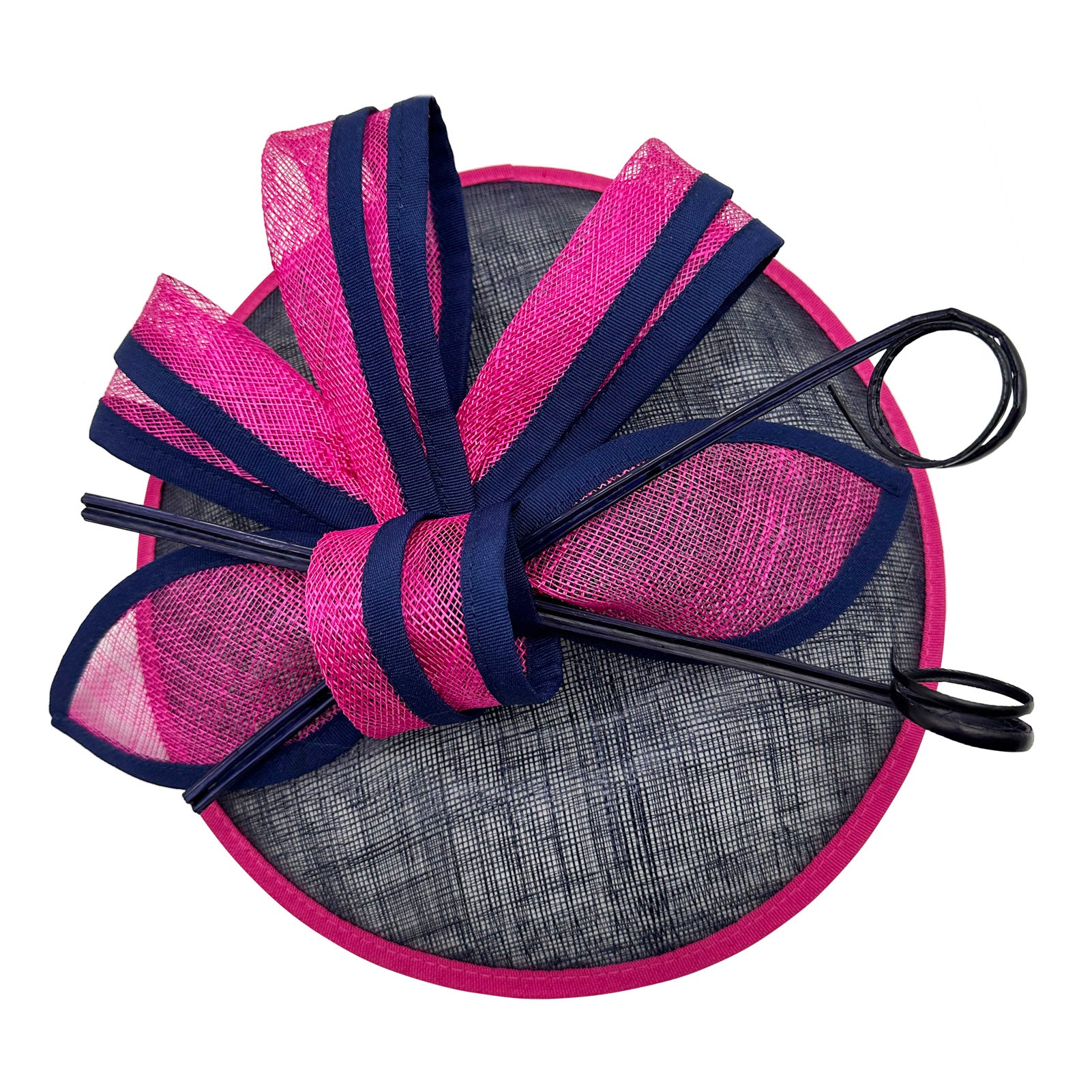 Two Tone Loop Detail Occasion Fascinator