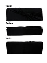 Luxury Satin Twist Knot Evening Clutch Bag with Detachable Chain