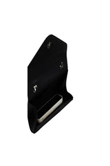 Embellished Envelope Clutch Bag with Gold Chain Strap
