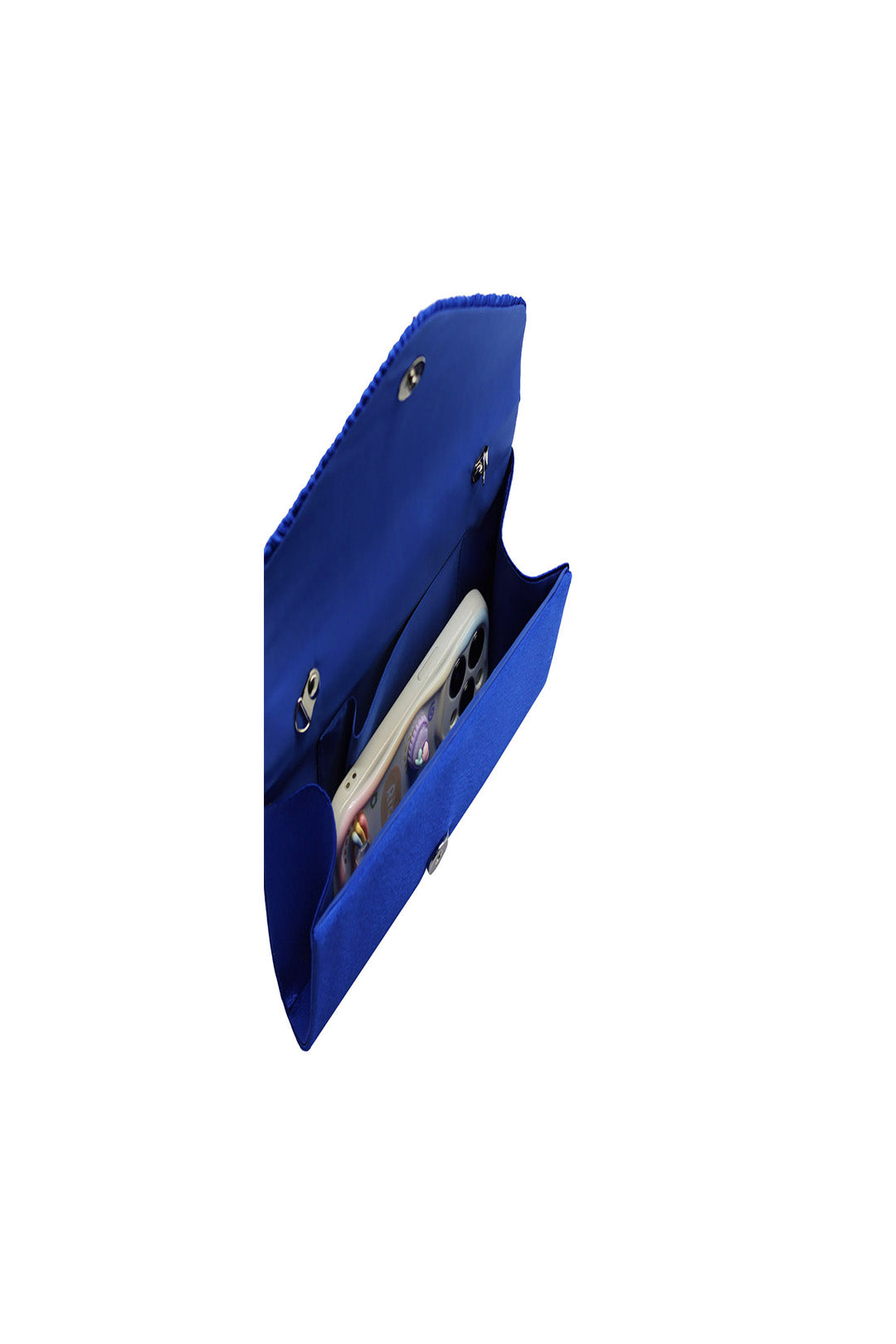 Embellished Envelope Clutch Bag with Gold Chain Strap