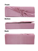 Luxury Satin Twist Knot Evening Clutch Bag with Detachable Chain