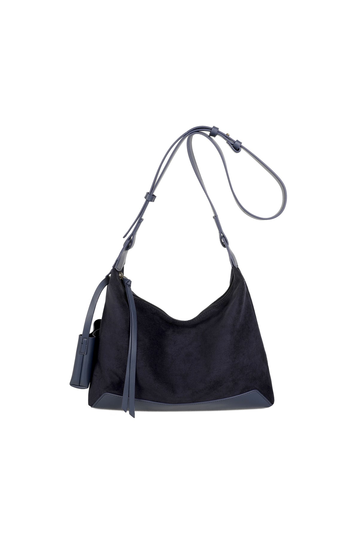 Women’s Soft Suede Hobo Bag with Adjustable Shoulder Strap