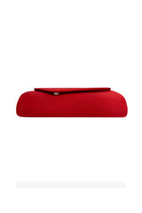 Envelope Clutch Bag with Gold Chain Strap