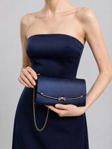 Luxury Chic Bow Front Evening Bag for Weddings & Proms