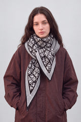 Women’s Reversible Floral Geo Triangle Scarf