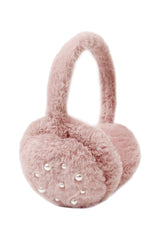 Fluffy Earmuffs with Pearl Detail