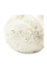 Fluffy Earmuffs with Pearl Detail