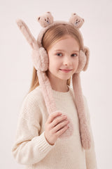 Kids' Bear Earmuffs with Flappy Ears