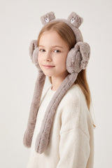 Kids' Bear Earmuffs with Flappy Ears