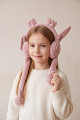 Kids' Bear Earmuffs with Flappy Ears