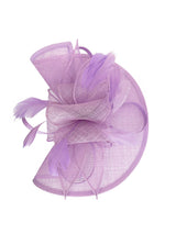 Glitter Pleated Evening Bag & Disc Fascinator Silver Set