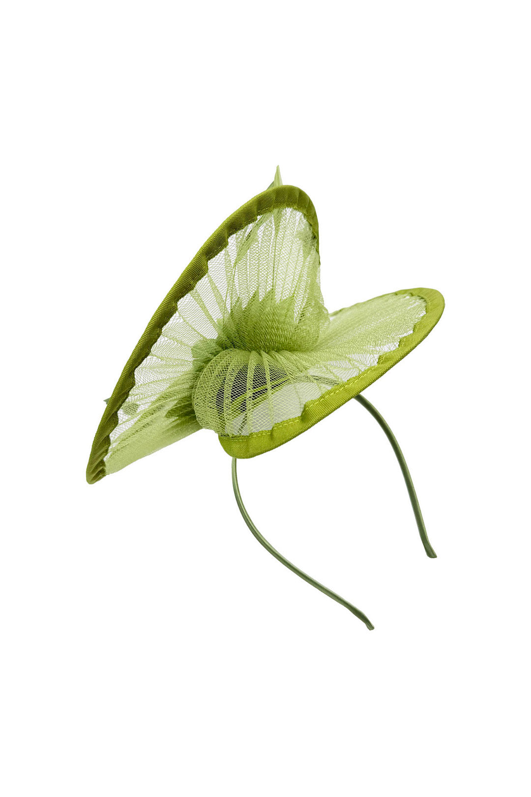 Classic Disc Fascinator with Feather Flower Detail