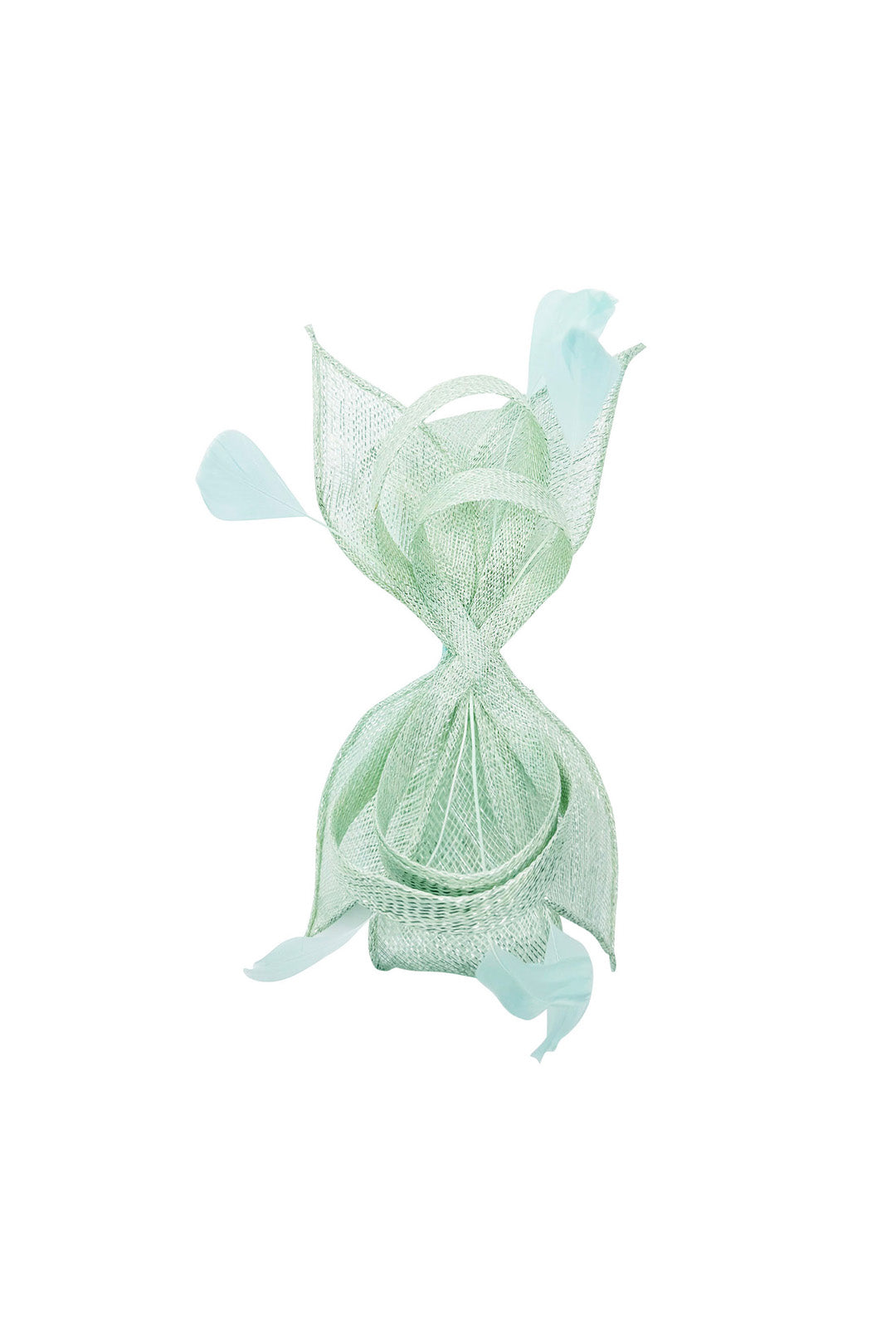 Sculpted Twist Mesh Fascinator Headband