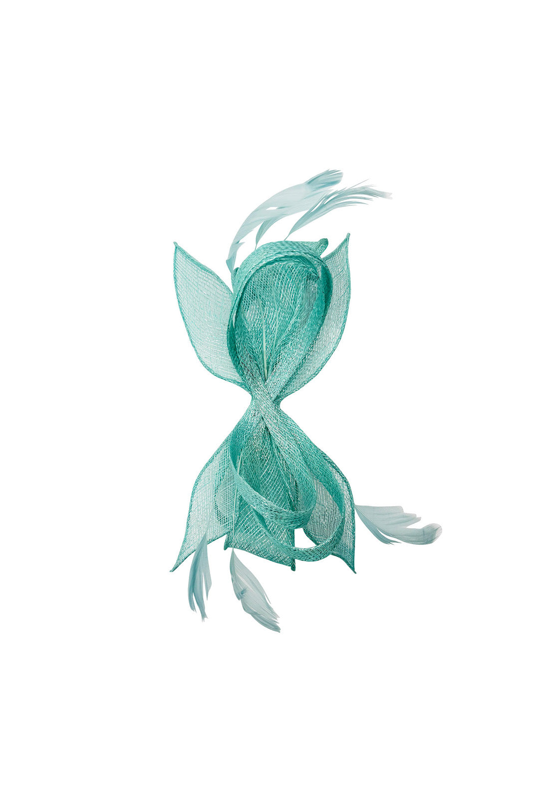 Sculpted Twist Mesh Fascinator Headband