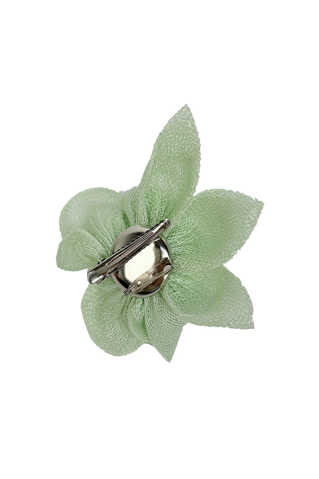 Small Fascinator with Feather Trim – Dual Wear Brooch & Clip