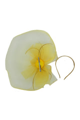 Elegant Mesh Fascinator Hat with Bow Detail for Weddings & Race Day