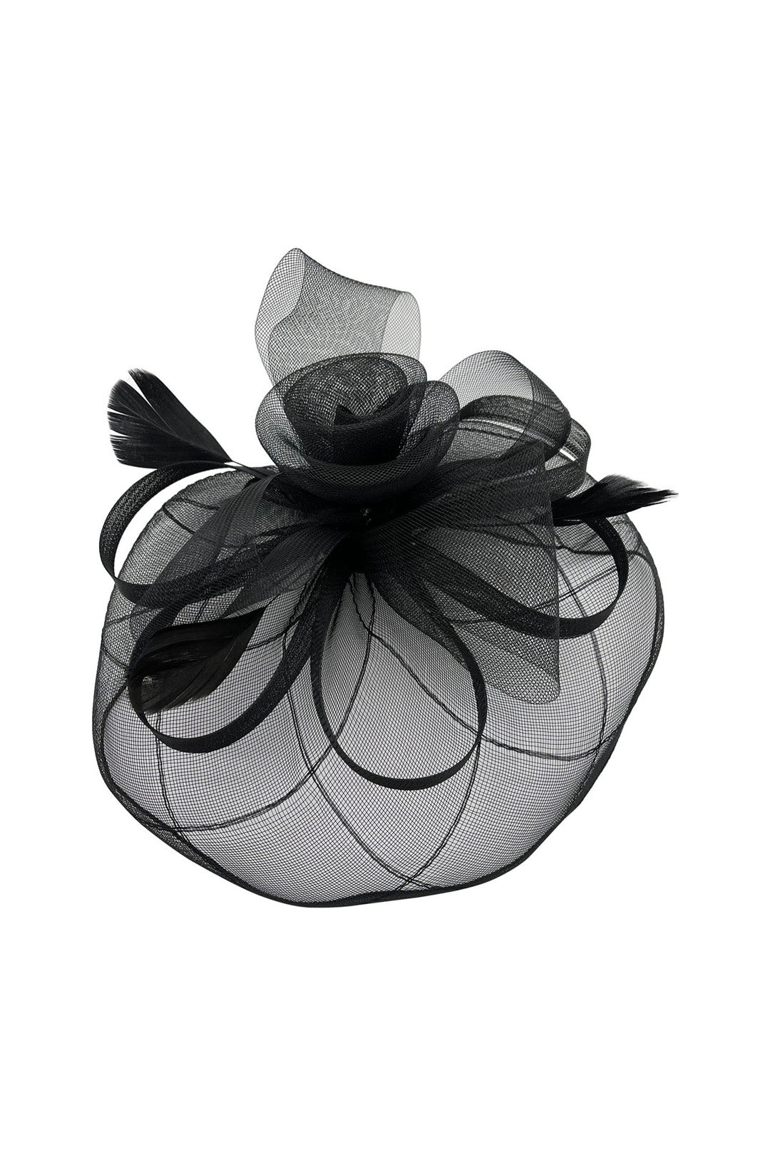 Large Mesh Bow Fascinator