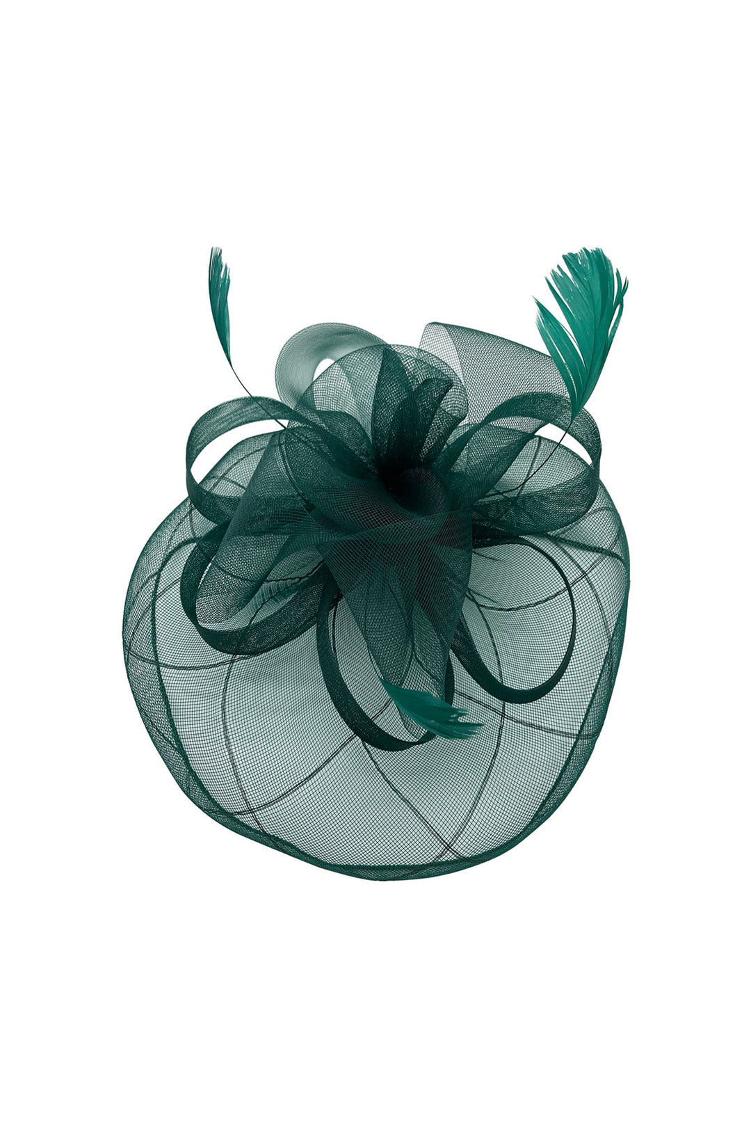 Large Mesh Bow Fascinator