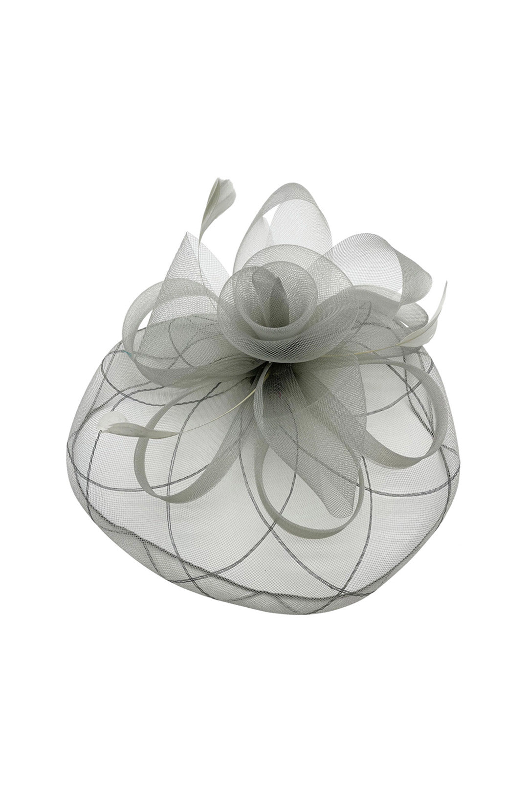 Large Mesh Bow Fascinator