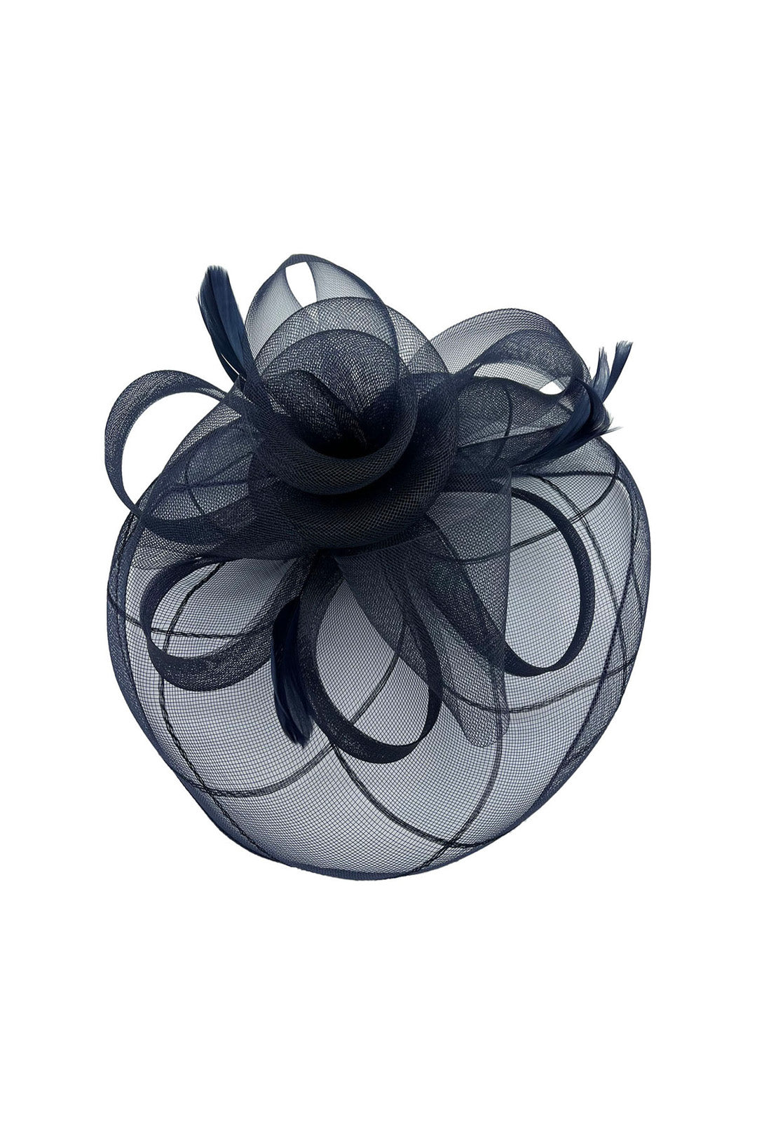 Large Mesh Bow Fascinator