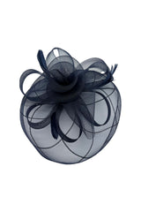 Large Mesh Bow Fascinator