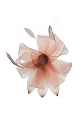 Elegant Floral Mesh Fascinator Headband