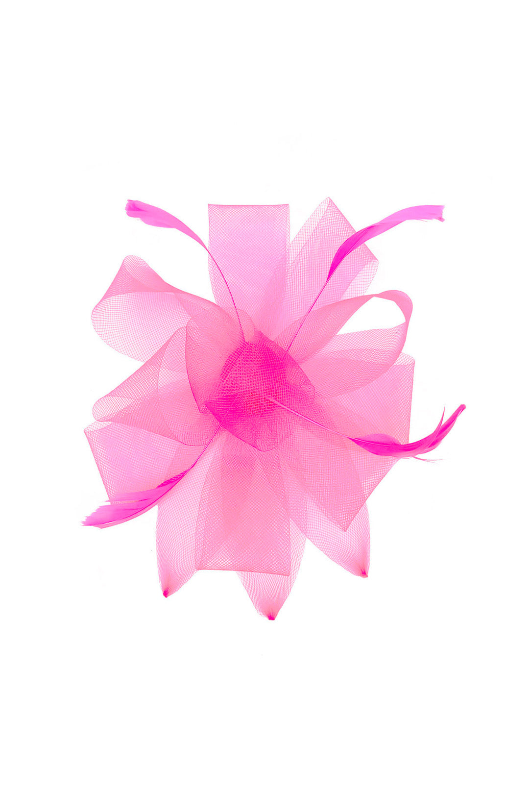 Elegant Floral Mesh Fascinator Headband